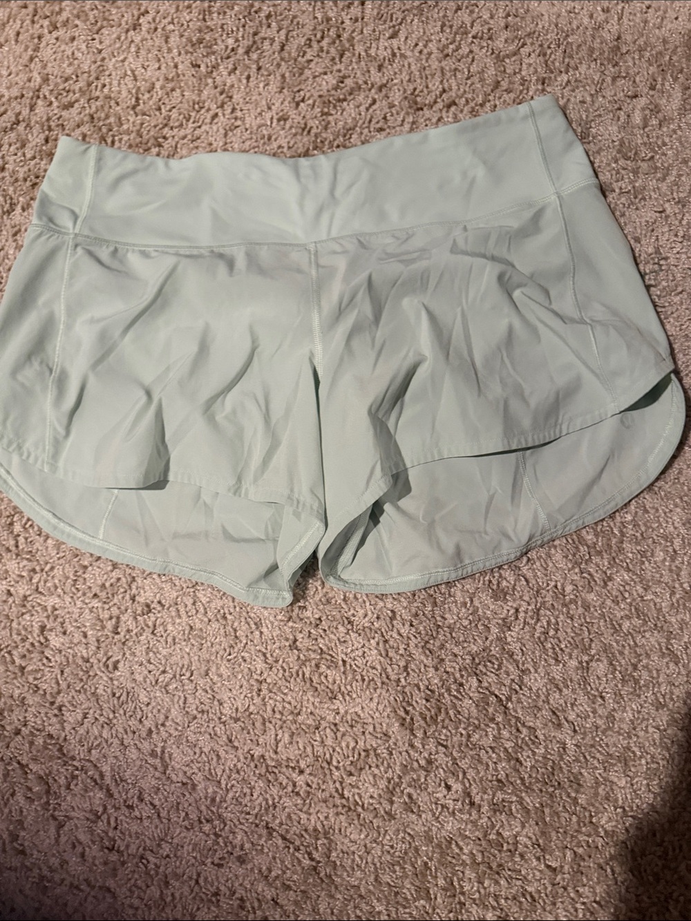 lululemon athletica Light Mint Running Shorts